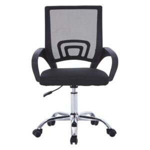 DEX 2 NEW irodai szék,hállós,fekete-fekete