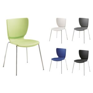 LIN-Mono Colorplast Crom műanyag szék