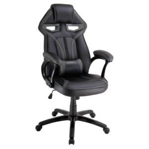 SBS Extreme X2 Gamer szék nyak- és derékpárnával - fekete-szürke