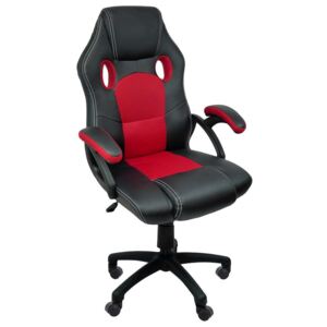 SBS Extreme X3 Gamer szék - fekete-piros