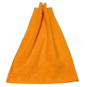 Törölköző - narancssárga - 30x50 cm