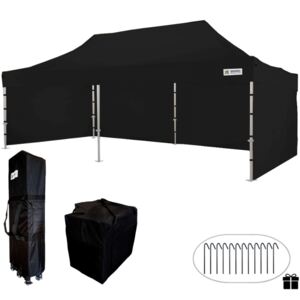 Esküvői sátor 4x8m - Black