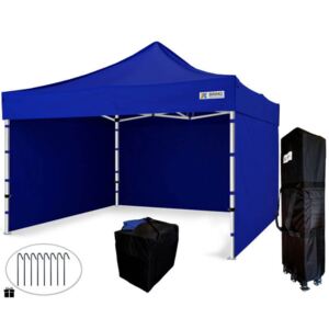 Reklám sátor 4x4m - Kék