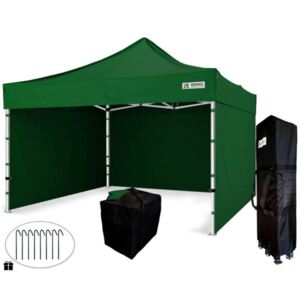 Reklám sátor 4x4m - Zöld