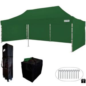 Esküvői sátor 4x8m - Zöld