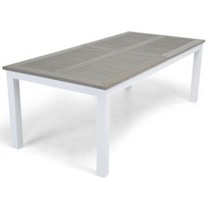 Kültéri asztal VG4452 Fehér + szürke