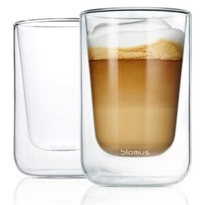 Hőálló üvegcsésze készlet cappuccino-hoz 250 ml NERO, Blomus