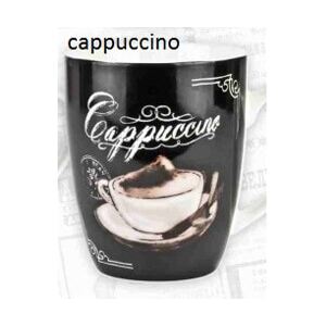 Cappuccino feliratú kávés porcelán bögre - 380 ml