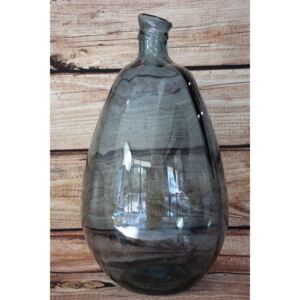 Üveg váza - kék (m. 49 cm, á. 3 cm) - modern stílusú
