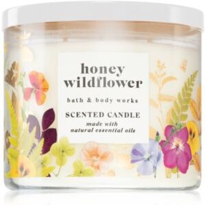 Bath & Body Works Honey Wildflower illatos gyertya 411 g