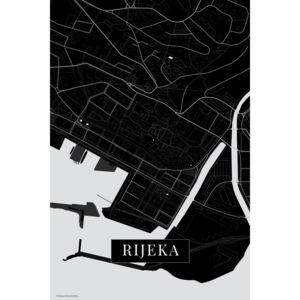Rijeka balck térképe