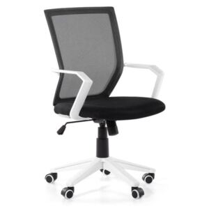 Beliani Állítható magasságú irodai szék fekete RELIEF