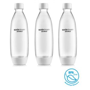 Sodastream BO TRIO PLAY 9 dl-es 3 darab nyomásálló műanyag palack - fehér