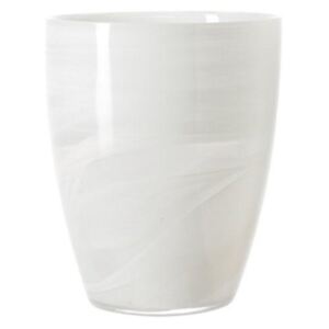 ALABASTRO viharlámpa-váza 19cm fehér - Leonardo