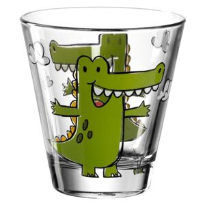 BAMBINI pohár 215ml Krokodil - Leonardo