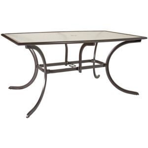 Kültéri asztal RC512 96.5x152.4x71cm Barna
