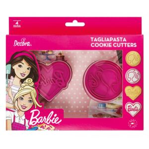 Barbie sütemény kiszúrók és pecsétek
