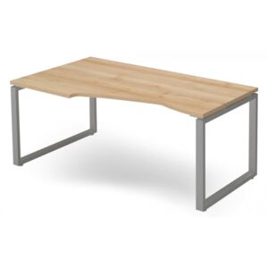 EX-HB-178/100-B-FL2 Extend irodabútor, "L" alakú operatív asztal FL2 fémlábbal, balos kivitelben, 178 x 100 cm-es méretben