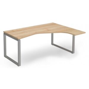 EX-HE-178/140-J-FL2 "L" alakú operatív asztal FL2 fémlábbal, jobbos kivitelben, 178 x 140 cm-es méretben