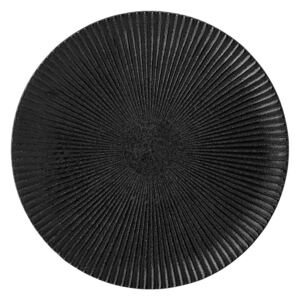 Neri fekete agyagkerámia tányér, ø 18 cm - Bloomingville