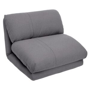 Alacsony fotel, ággyá alakítható, szürke - COMFY