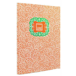 Paisley One narancssárga napló, A4, 40 lap - Makenotes