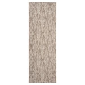 Pella barna-bézs kültéri szőnyeg, 70 x 200 cm - Bougari