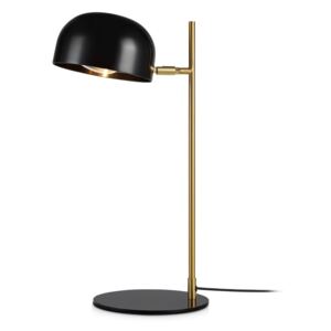 Pose Table 1L fekete asztali lámpa rézszínű álvánnyal - Markslöjd
