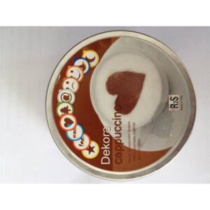 Cappuccino díszítő sablon, műanyag, 10db-os szett (KHKE107)
