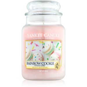 Yankee Candle Rainbow Cookie illatos gyertya Classic közepes méret 623 g