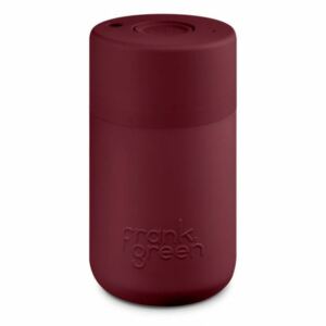 Original Cup Merlot Piros 340ml Tritán BPA mentes műanyag utazó pohár nyomógombos kupakkal