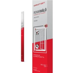 Szúnyogháló alumínium kerettel 150x150 cm ablakra fehér