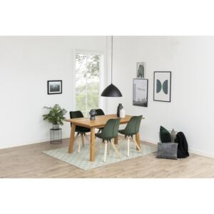 Stílusos szék Nascha - erdei zöld
