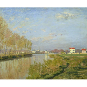 The Seine at Argenteuil, 1873 Festmény reprodukció, Claude Monet
