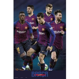 FC Barcelona 2018/2019 - Grupo Plakát, (61 x 91,5 cm)