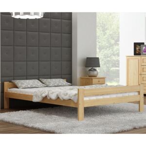 AMI bútorok Fumi VitBed fenyő ágy 140x200cm lakkozás nélkül