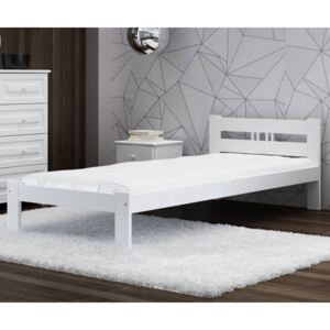 AMI bútorok ESM1 fenyő ágy 90x200cm fehér