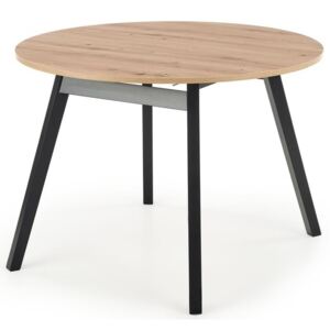 Asztal H2966, Szín: Artisan tölgy + Fekete