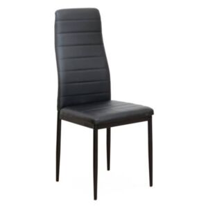 Coleta nova szék fekete textilbőrrel