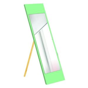 Concept álló tükör zöld kerettel, 35 x 140 cm - Oyo Concept