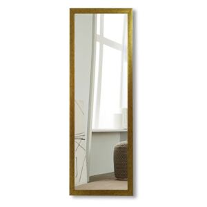 Fali tükör aranyszínű kerettel, 40 x 105 cm - Oyo Concept