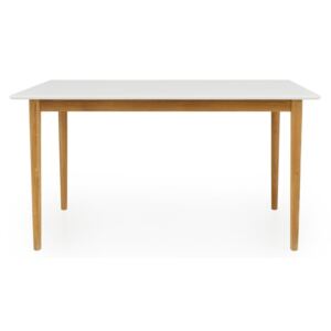 Svea fehér étkezőasztal, 80 x 140 cm - Tenzo