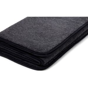 Quilt fekete merinói gyapjú takaró, 140 x 200 cm - Royal Dream