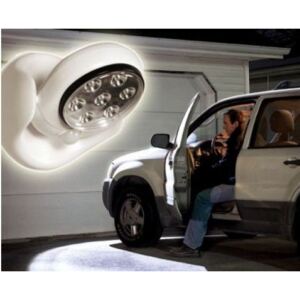 Light Angel falra szerelhető Mozgásérzékelős LED lámpa - 360 fokban forgatható fejjel!