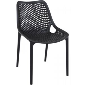 Grid kerti szék fekete