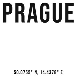 Exkluzív Művész Fotók Prague simple coordinates, Finlay Noa