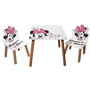 Arditex Gyerek asztal székekkel Minie Mouse