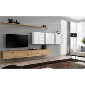Switch wotan modern falra akasztható nappali bútor