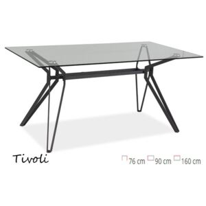 Tivoli Étkezőasztal Szürke 160 cm