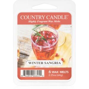 Country Candle Winter Sangria illatos viasz aromalámpába 64 g